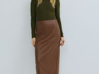 Водолазка из хлопка, Зеленый