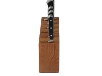 Подставка для ножей универсальная Woodinhome KS023UON, дуб