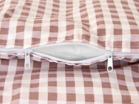 Постельное белье полукомплект Vichy, коричневое