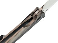 Складной нож Kansept Raven, сталь CPM 20CV, рукоять титан серый