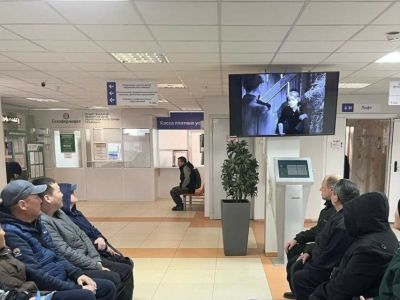 Военные фильмы показывают в Якутской городской больнице № 3