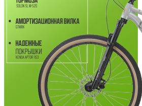 Горный велосипед Hagen Zero 8 29, год 2025, цвет Серый, ростовка 20