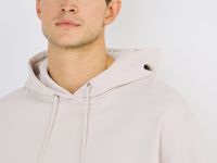 Худи из хлопка, Белый