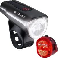 Набор фонарей Sigma Aura 60 / Nugget II (красный / белый)