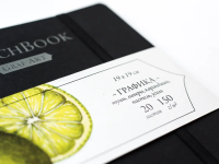 Скетчбук для графики Малевичъ "Graf'Art" чёрный 19х19 см 20 л 150 г