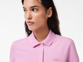 Женское платье-поло Lacoste приталенного кроя