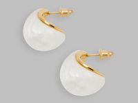 Серьги объемной формы