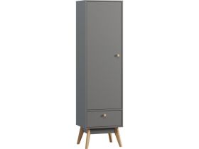 Распашной шкаф Торвалль 1.2-50x185 Графитовый
