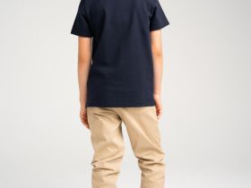 Сорочка трикотажная с воротником поло для мальчиков