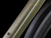 Женский велосипед Cube Hyde Pro FE Trapeze, год 2025, цвет Зеленый-Желтый, ростовка 19