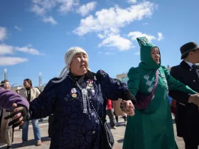 Массовый осуохай исполнили на главной площади Якутска