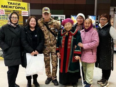 В аэропорту Якутска встретили бойца СВО из Верхнеколымского района