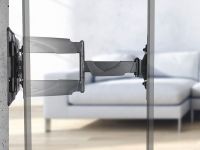 Кронштейн Hama наклонно-повортный VESA 200 для ТВ 19"- 48" черный