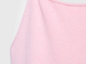 Платье макси на тонких бретелях, Розовый