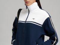 Толстовка свободного кроя из футера