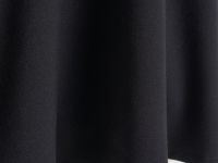 Платье с контрастным воротником для девочек, Черный