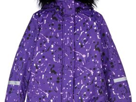 Куртка текстильная с полиуретановым покрытием для девочек