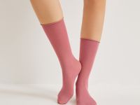 Носки Аванта, синие/розовые