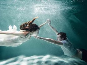 Фотосессия под водой
