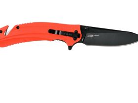 Складной нож Kershaw Barricade, сталь 8Cr13MoV, рукоять GFN, оранжевый