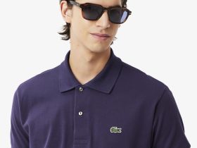 Мужское поло Lacoste L1212 классического кроя