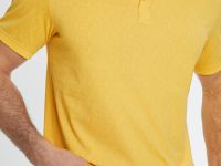 Однотонное поло из хлопка