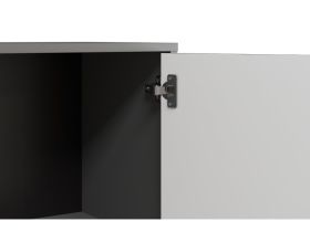Стеллаж Моррис 80x205 Графитовый
