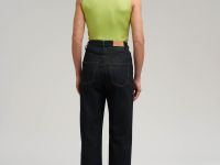 Вязаная майка прилегающего кроя с хлопком