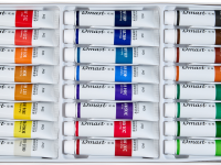 Набор акварели Dmast 24 тубы по 12 мл в картонной упаковке