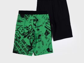 Шорты трикотажные для мальчиков, 2 шт в комплекте