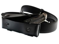 Горизонтальный чехол на пояс для складного ножа, 140 мм, 2 кнопки