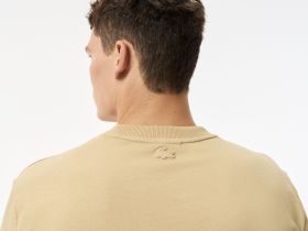 Мужская хлопковая футболка Lacoste стандартного кроя