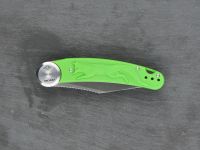 Складной нож Перемен Лисичка, сталь 8Cr14MoV, рукоять FRN, зеленый