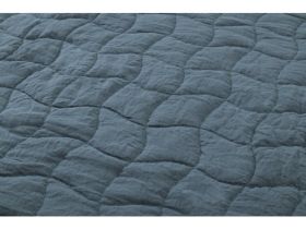Покрывало Плейс Синий 230x250 комлект с наволочками