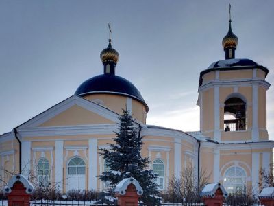 Церковь Знамения с колокольней