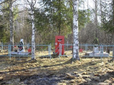 Братская могила воинов Советской Армии, погибших в ноябре 1941 года в боях с немецко-фашистскими захватчиками за деревни Красная Вишерка, Александровское и Некрасово