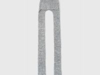 Вязаная шапка-ушанка для девочек, Серый