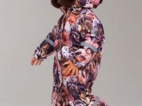 Комбинезон детский текстильный с полиуретановым покрытием для девочек