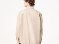 Мужская хлопковая рубашка Lacoste с карманами