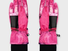 Перчатки текстильные для девочек