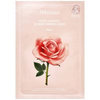 Тканевая маска с экстрактом дамасской розы JMsolution Glow Flower Firming Mask Rose