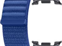 Ремешок Samsung Galaxy Watch 8/8 Classic Текстиль, M/L Синий