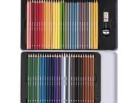 Набор цветных карандашей Bruynzeel "Машина" 58 цв+ластик+точилка в мет. упаковке