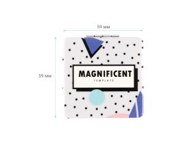 Зеркальце карманное складное MESHU "Magnificent"