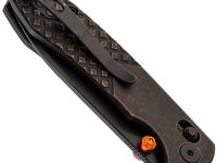 Складной нож Dragonfly-Cu с осевым замком EDC, лезвие из стали 14C28N, медная рукоятка