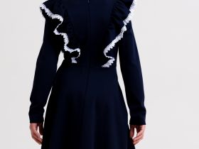 Платье трикотажное для девочек