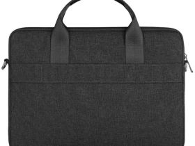 Чехол-сумка WIWU Minimalist Laptop Bag для ноутбука до 14 Дюймов (черный)
