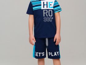 Шорты трикотажные для мальчиков, 2 шт в комплекте