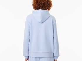 Мужская толстовка - худи Lacoste классического кроя из органического хлопка