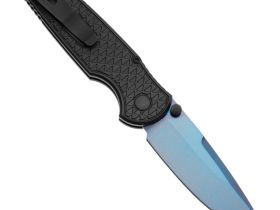 Cкладной нож Pro-Tech Tactical Response 3 Integrity Relic Textured Blue Sapphire, сталь S35VN, рукоять алюминий, черный